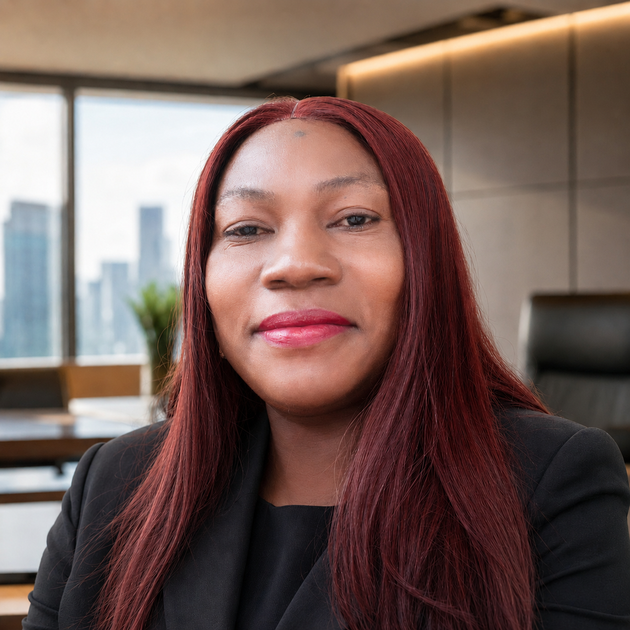 Portrait of Maria Okuibala, Accounts Manager